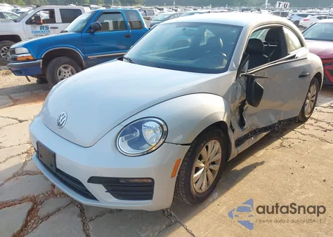 2017 Volkswagen Beetle #Pinkbeetle/1.8T Classic/1.8T S from USA, damaged, VIN 3VWF17AT7HM624005